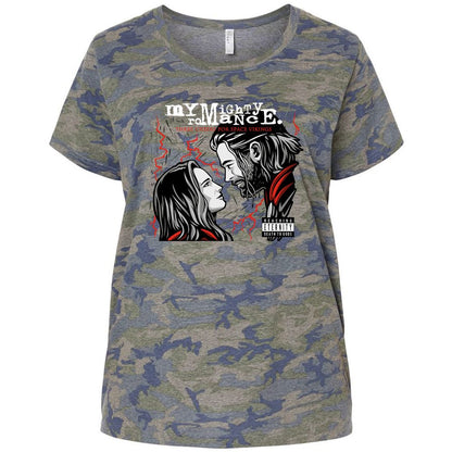 Ladies Curvy Jersey - MHM9G1XG - Vintage Camo - 5