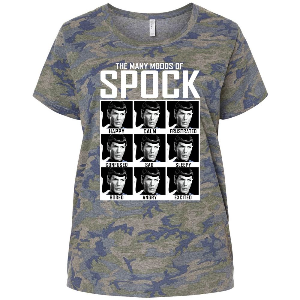 Ladies Curvy Jersey - AELQUUWZ - Vintage Camo - 5