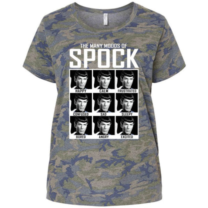 Ladies Curvy Jersey - AELQUUWZ - Vintage Camo - 5