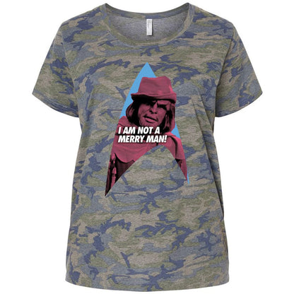 Ladies Curvy Jersey - C7MA4JKQ - Vintage Camo - 5