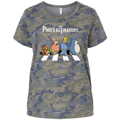 Ladies Curvy Jersey - FMHHZLK3 - Vintage Camo - 5