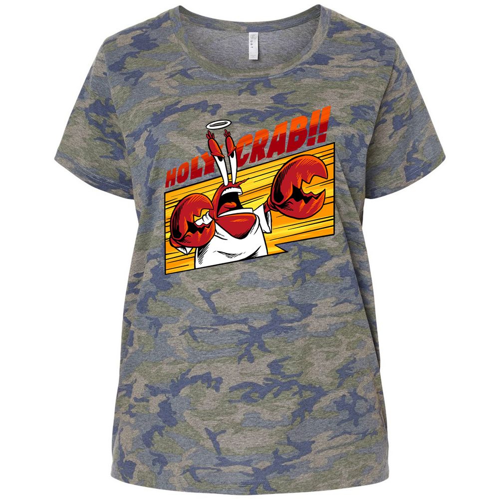 Ladies Curvy Jersey - Y77FCLS2 - Vintage Camo - 5