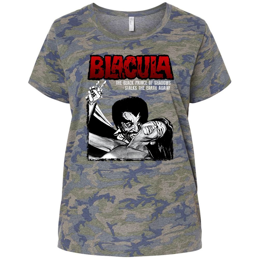 Ladies Curvy Jersey - GFB641TS - Vintage Camo - 5