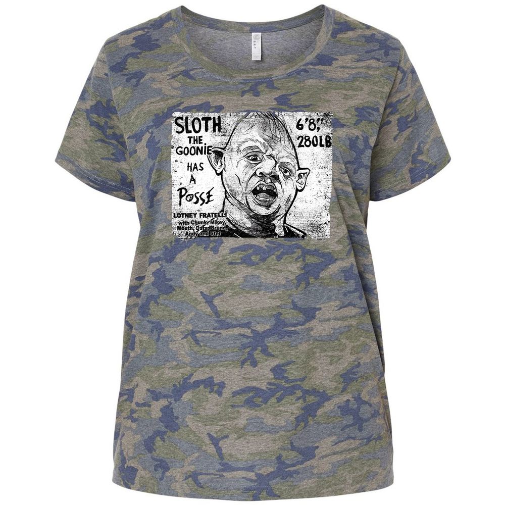 Ladies Curvy Jersey - VBFSUZWG - Vintage Camo - 5