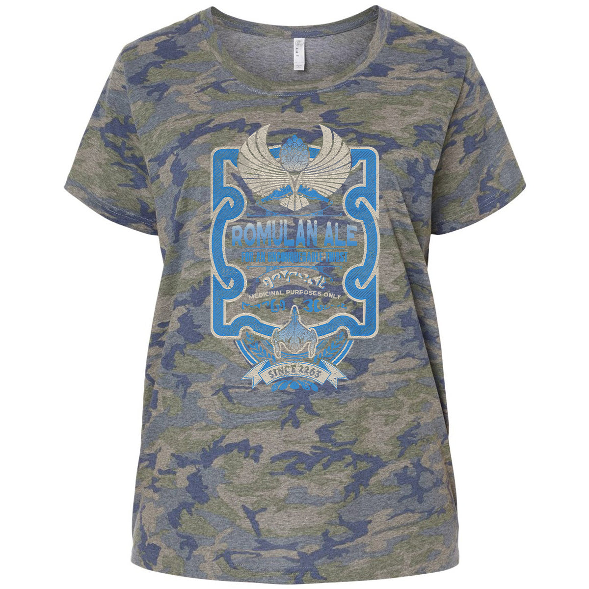 Ladies Curvy Jersey - S7N9NS24 - Vintage Camo - 5