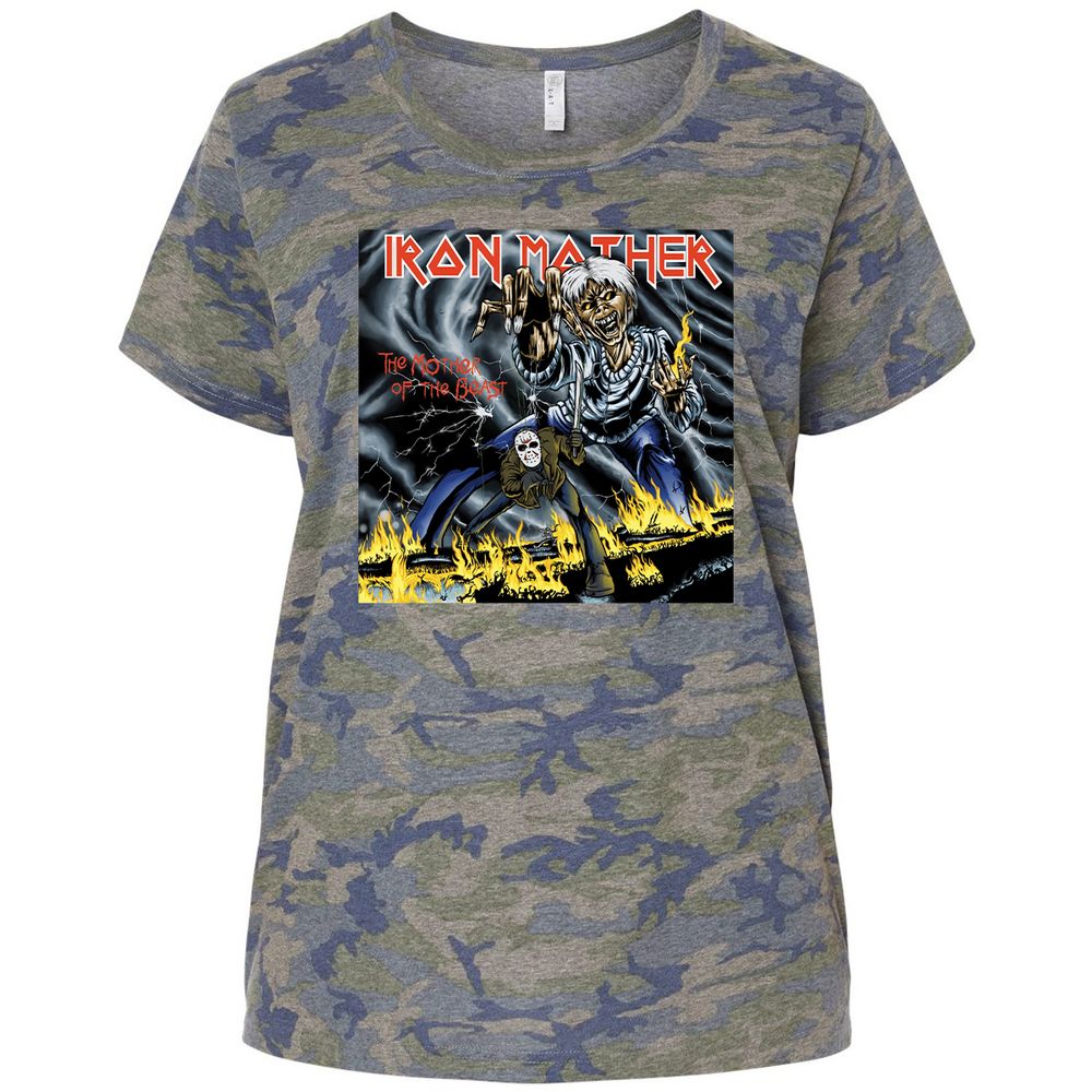 Ladies Curvy Jersey - ME21YYR7 - Vintage Camo - 5