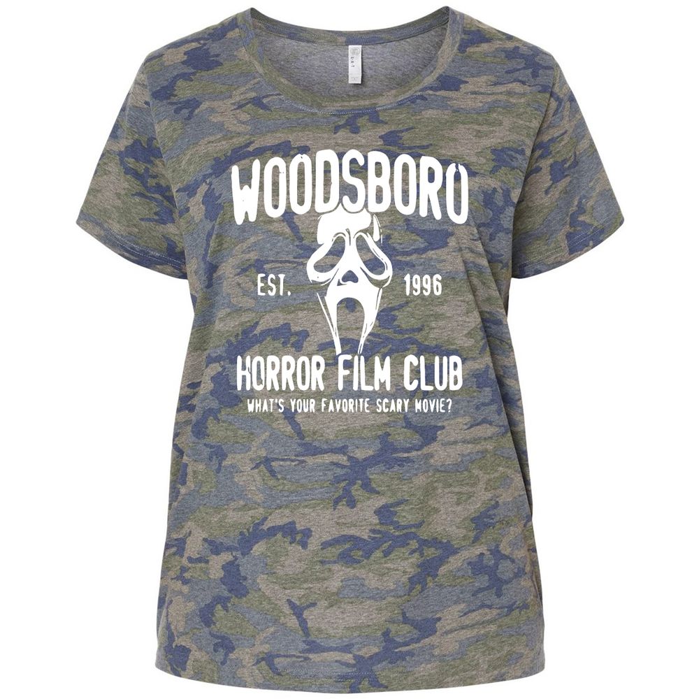 Ladies Curvy Jersey - 7UB2KSA8 - Vintage Camo - 5