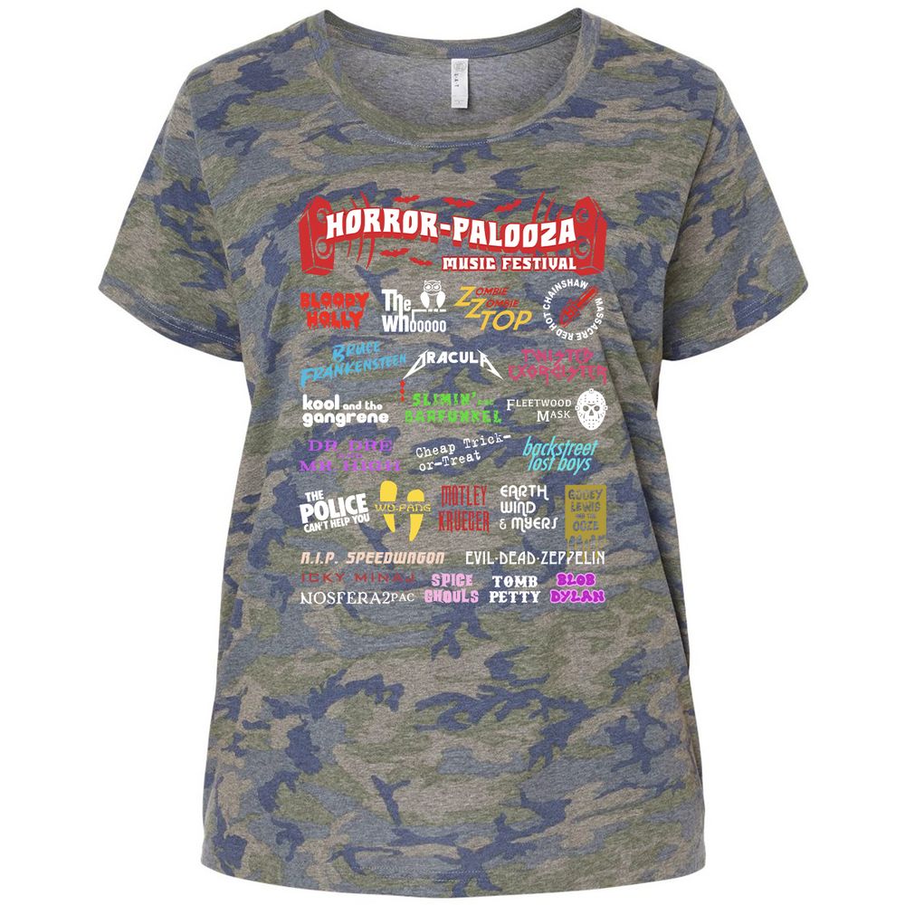 Ladies Curvy Jersey - 8J23UJCG - Vintage Camo - 5
