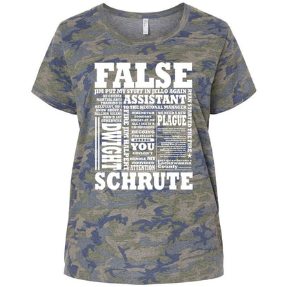 Ladies Curvy Jersey - 7WPLWAEK - Vintage Camo - 5