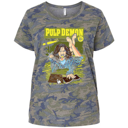 Ladies Curvy Jersey - VCTTKM6M - Vintage Camo - 5