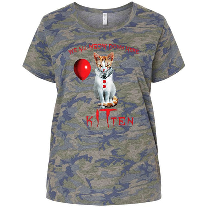 Ladies Curvy Jersey - F67F861G - Vintage Camo - 5