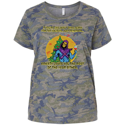 Ladies Curvy Jersey - 5XMB1QEK - Vintage Camo - 5