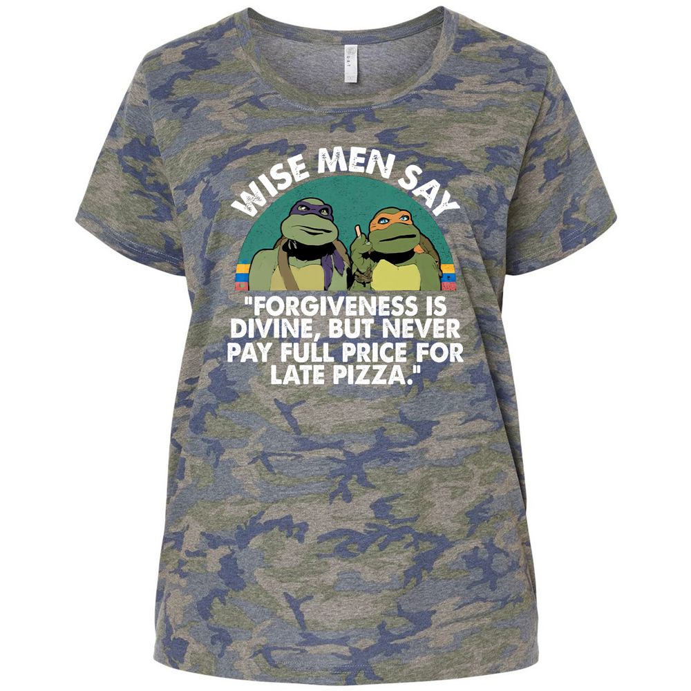 Ladies Curvy Jersey - MY465LGV - Vintage Camo - 5