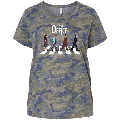 Ladies Curvy Jersey - 9NYPFBAR - Vintage Camo - 5