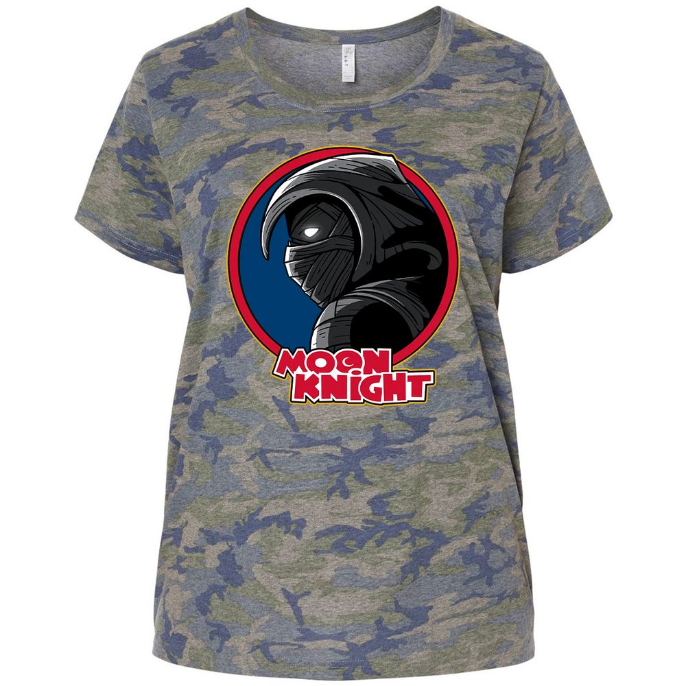 Ladies Curvy Jersey - JD8VJYMB - Vintage Camo - 5