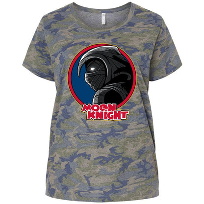 Ladies Curvy Jersey - JD8VJYMB - Vintage Camo - 5