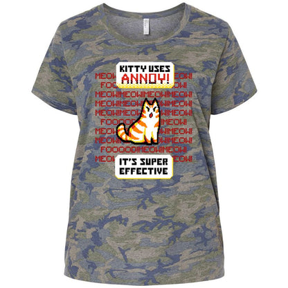 Ladies Curvy Jersey - XTG57RW4 - Vintage Camo - 5