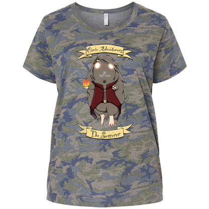 Ladies Curvy Jersey - B3FULKR2 - Vintage Camo - 5