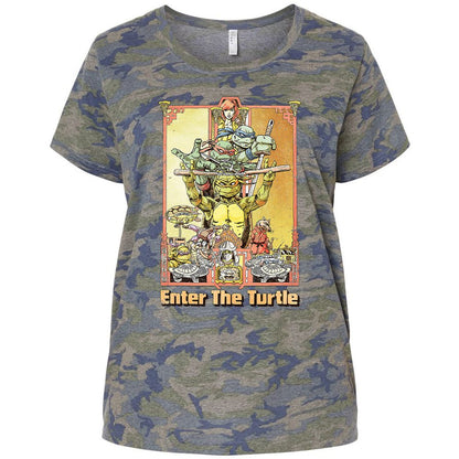 Ladies Curvy Jersey - Z7RKGGXQ - Vintage Camo - 5