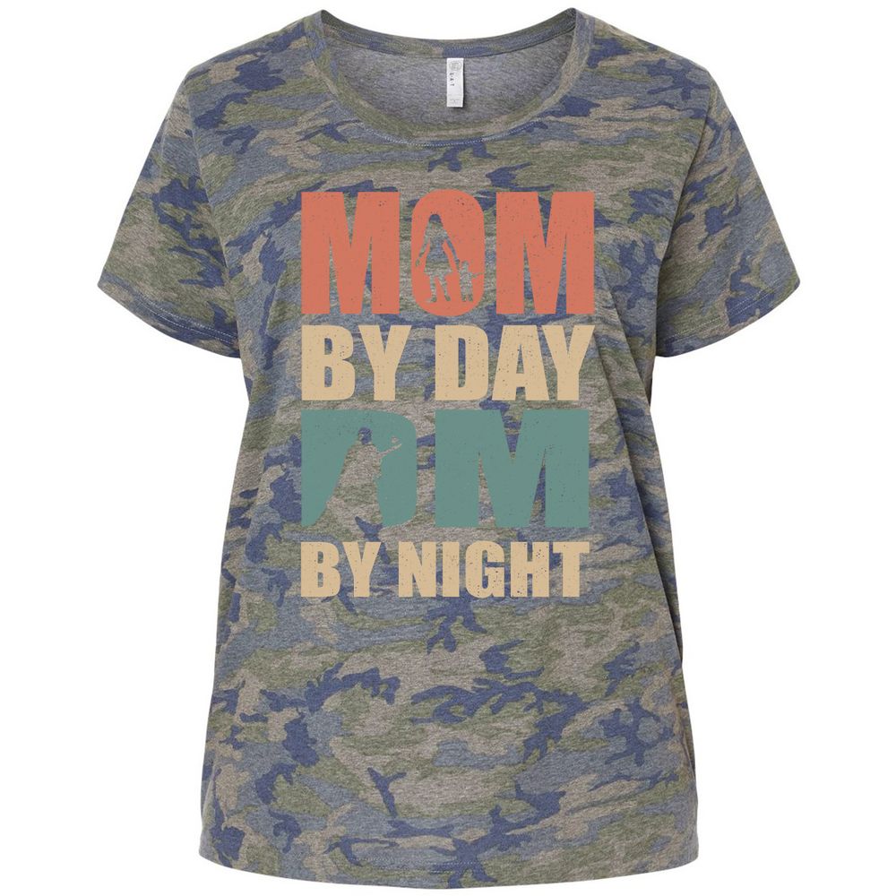 Ladies Curvy Jersey - HJJLLC64 - Vintage Camo - 5