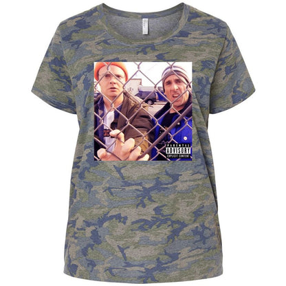 Ladies Curvy Jersey - AX645B8S - Vintage Camo - 5