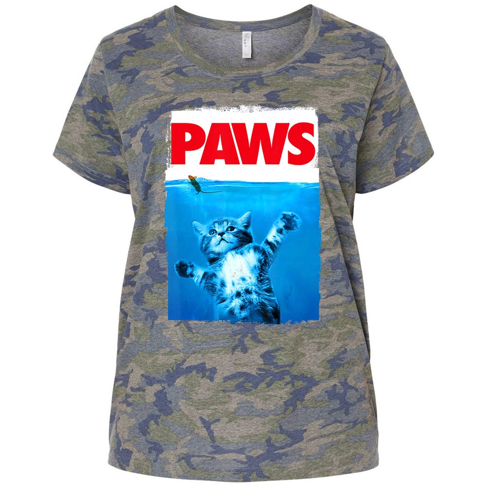 Ladies Curvy Jersey - 9G3KUY7A - Vintage Camo - 5