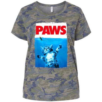 Ladies Curvy Jersey - 9G3KUY7A - Vintage Camo - 5