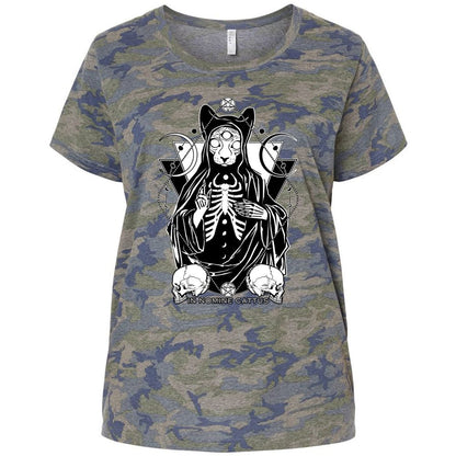 Ladies Curvy Jersey - TBWGBZ2Z - Vintage Camo - 5