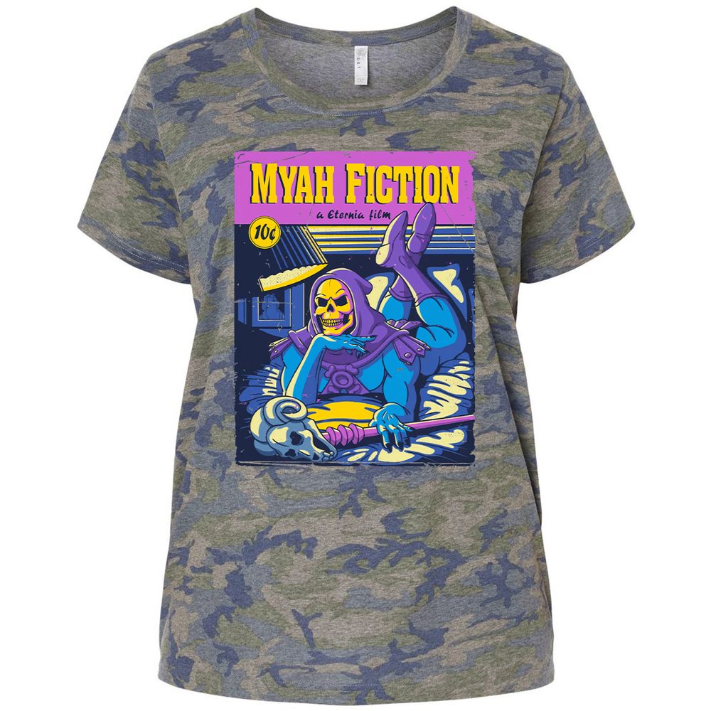 Ladies Curvy Jersey - GJJNG9C7 - Vintage Camo - 5