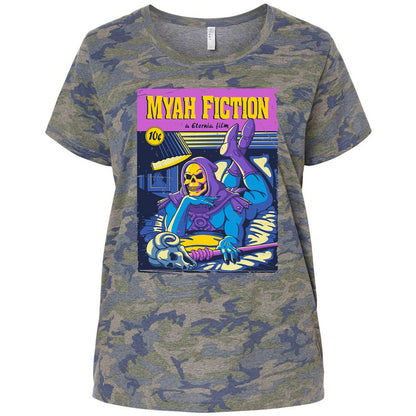 Ladies Curvy Jersey - GJJNG9C7 - Vintage Camo - 5