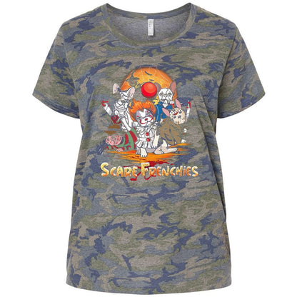 Ladies Curvy Jersey - 7EM7V7Q1 - Vintage Camo - 5