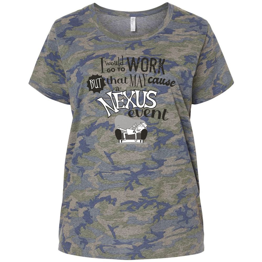 Ladies Curvy Jersey - MCFB4LBB - Vintage Camo - 5