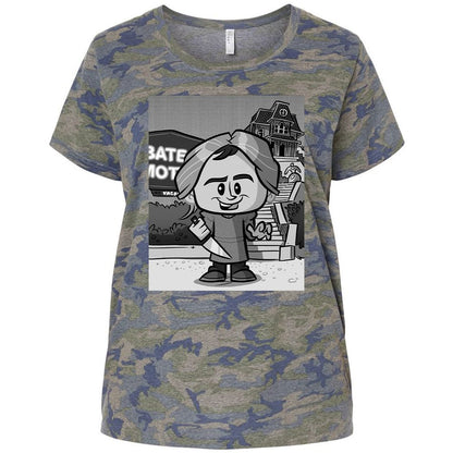 Ladies Curvy Jersey - CH5QEYNH - Vintage Camo - 5