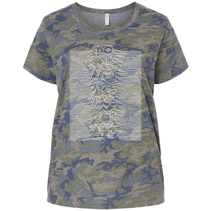 Ladies Curvy Jersey - J4ZB8UHN - Vintage Camo - 5