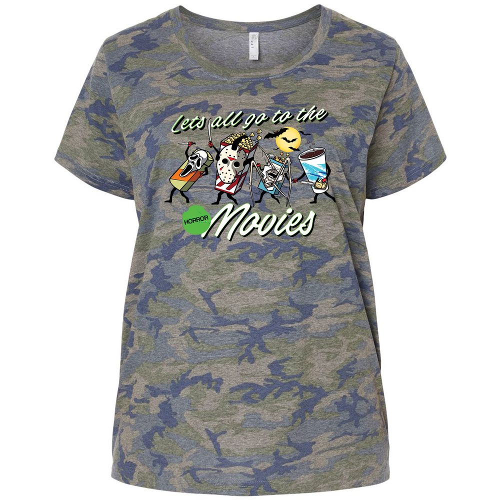 Ladies Curvy Jersey - E41KTGER - Vintage Camo - 5