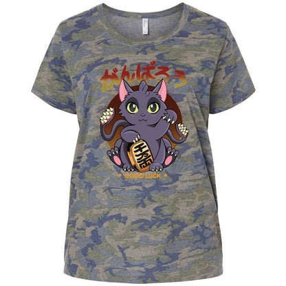 Ladies Curvy Jersey - 3UEN6UP7 - Vintage Camo - 5