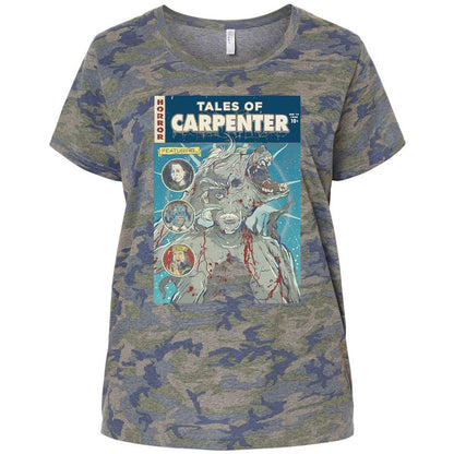 Ladies Curvy Jersey - VF4TD5X7 - Vintage Camo - 5