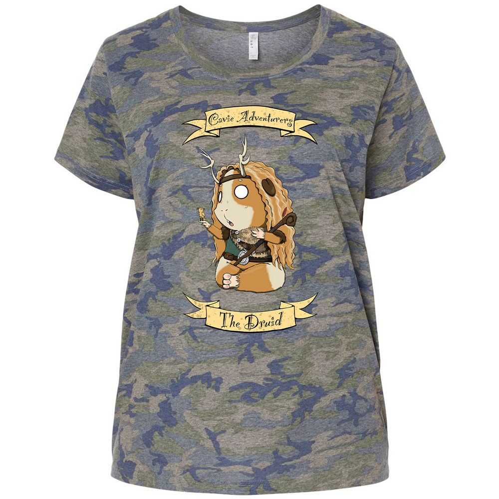 Ladies Curvy Jersey - JSMCBDJX - Vintage Camo - 5