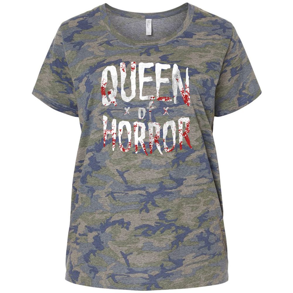 Ladies Curvy Jersey - NTM7XFPE - Vintage Camo - 5