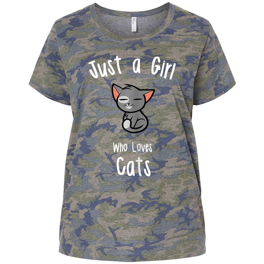 Ladies Curvy Jersey - 2GC7NGSJ - Vintage Camo - 5