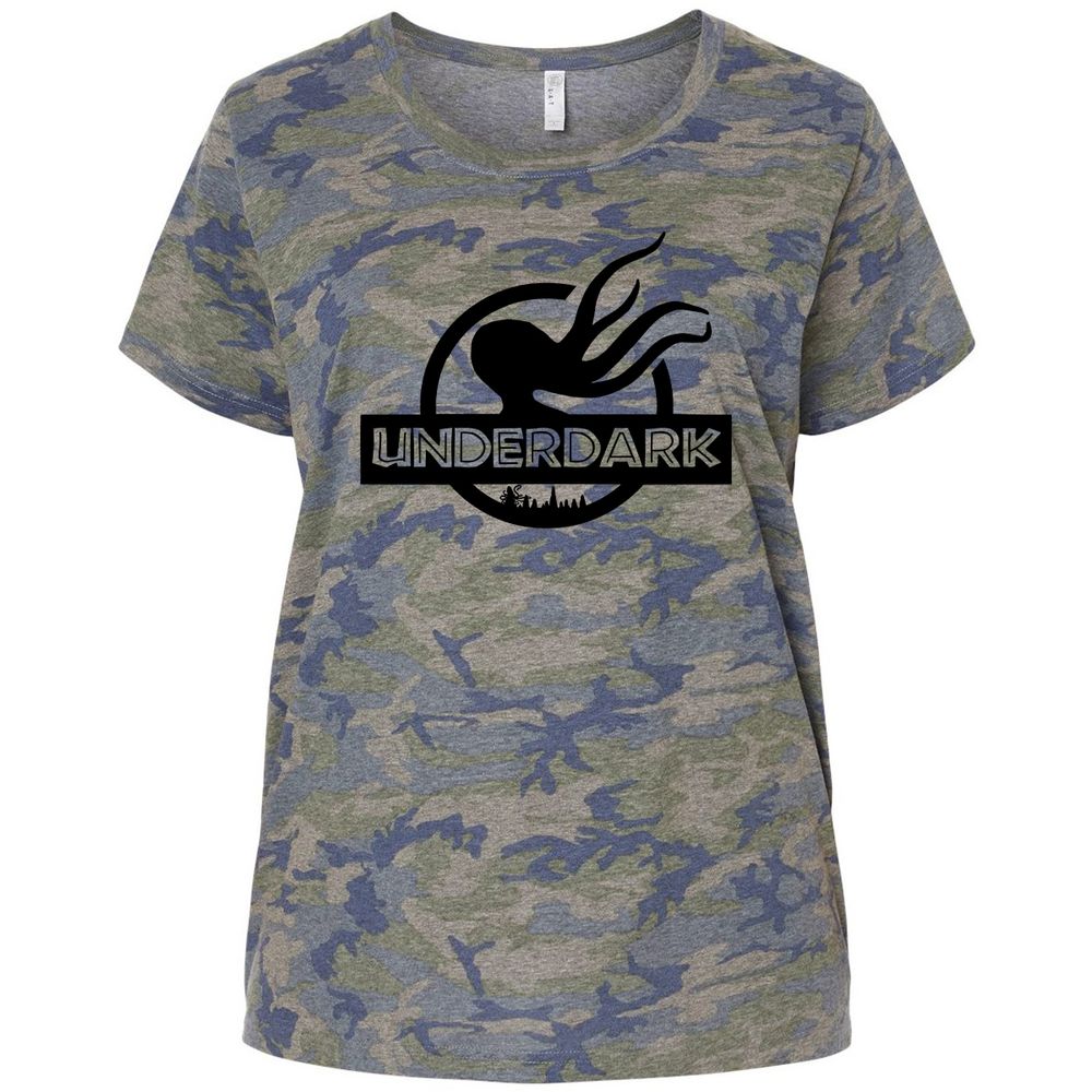Ladies Curvy Jersey - 76UJAMFA - Vintage Camo - 5