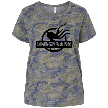 Ladies Curvy Jersey - 76UJAMFA - Vintage Camo - 5