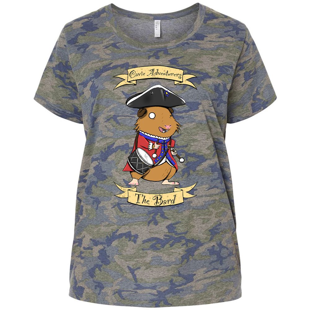 Ladies Curvy Jersey - FW71ULKG - Vintage Camo - 5