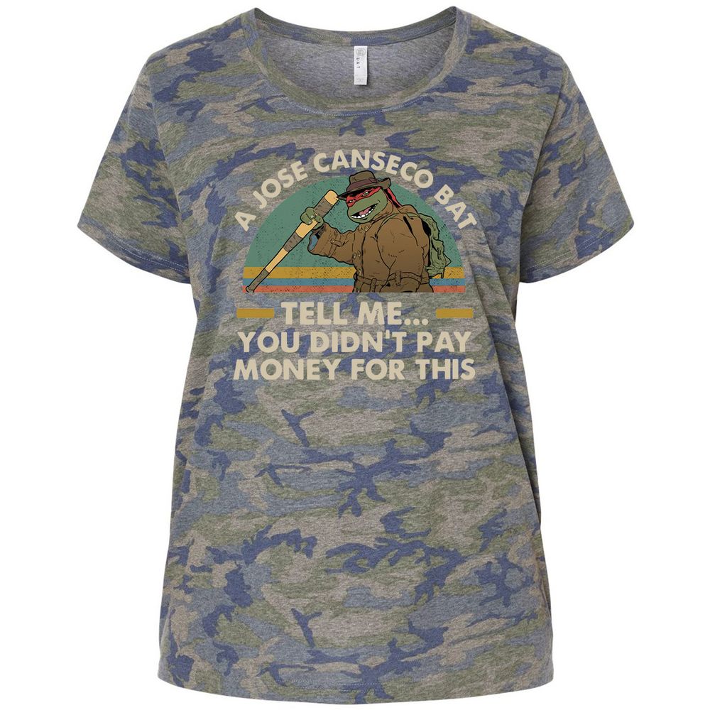 Ladies Curvy Jersey - 27P7LU4U - Vintage Camo - 5