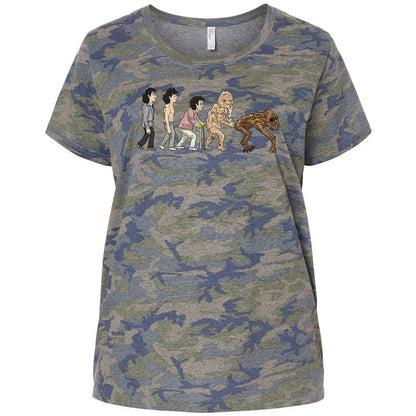 Ladies Curvy Jersey - ALZ3CGSP - Vintage Camo - 5