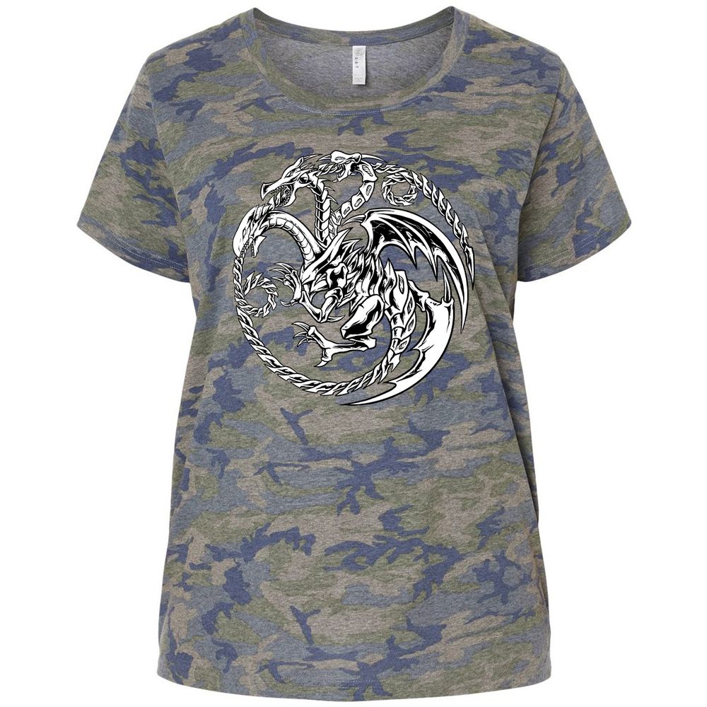 Ladies Curvy Jersey - 5PPW4A94 - Vintage Camo - 5