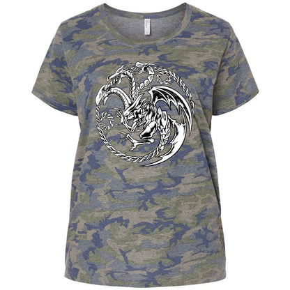 Ladies Curvy Jersey - 5PPW4A94 - Vintage Camo - 5