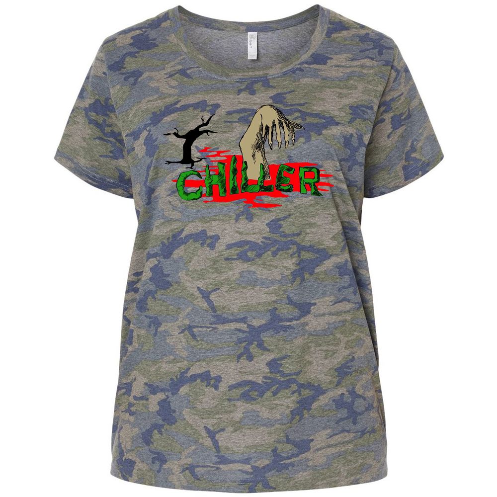Ladies Curvy Jersey - 26YK6JHK - Vintage Camo - 5