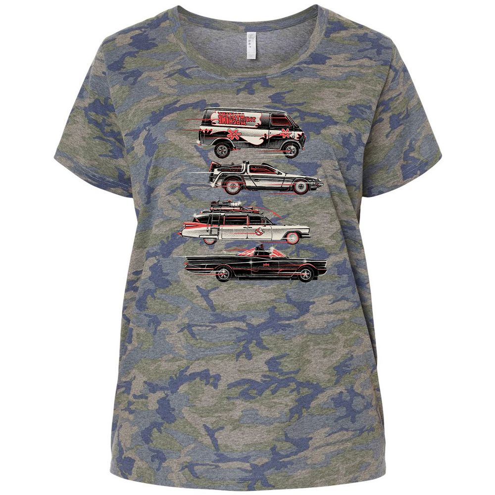 Ladies Curvy Jersey - CUFWNSSW - Vintage Camo - 5