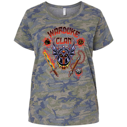 Ladies Curvy Jersey - 8GHBQRWH - Vintage Camo - 5